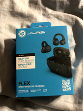 JLab Flex Open Bluetooth Earbuds, Wireless, C...