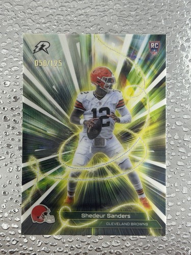2025 Topps Resurgence Shedeur Sanders Conductors RC White Surge Refractor #/125