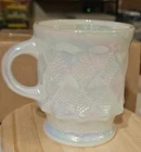 Vintage Anchor Hocking Fire King Kimberly Aurora Iridescent Mug