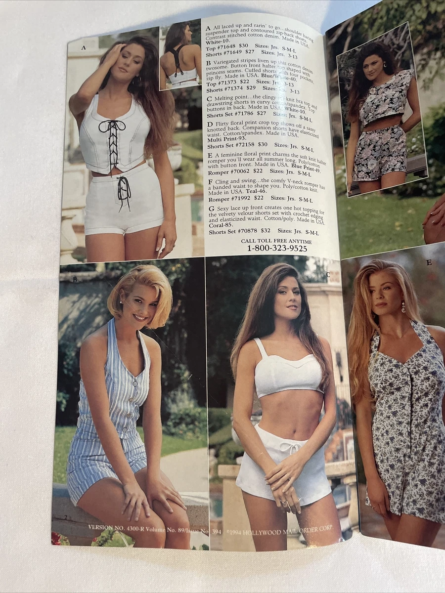 1994 Fredricks Of Hollywood Catalog VINTAGE Vol. 89 #394 Catalog
