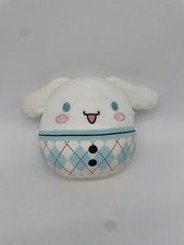 Sanrio x Squishmallows Hello Kitty  Friends Cinnamonroll Plaid Plush 7"