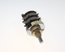 1x M3786/4-5044 Rotary Switch Flatted Shaft Solder Lug 5A 115VAC 28VDC