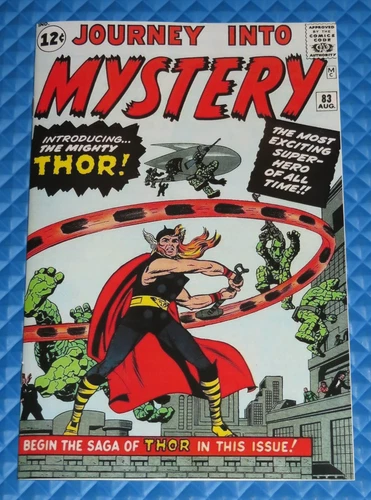 Journey Into Mystery #83 Facsimile Cover Marvel Reprint True Believers 1st Thor