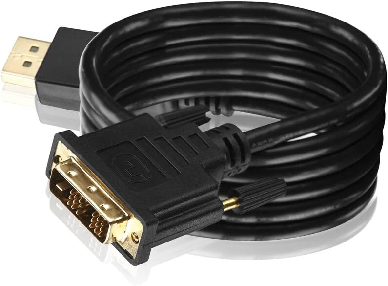 2m Displayport zu DVI Kabel Display Port auf DVI-D Stecker 24+1 Adapter Kabel PC - Bild 4 von 4