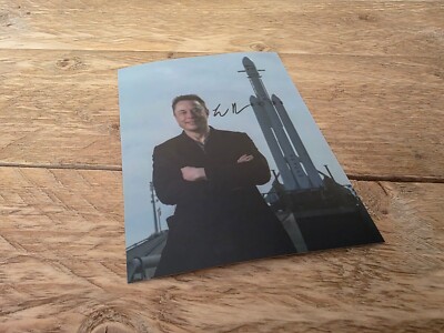ELON MUSK (TESLA) - Repro-Autogramm -ca. 10x13 (913)