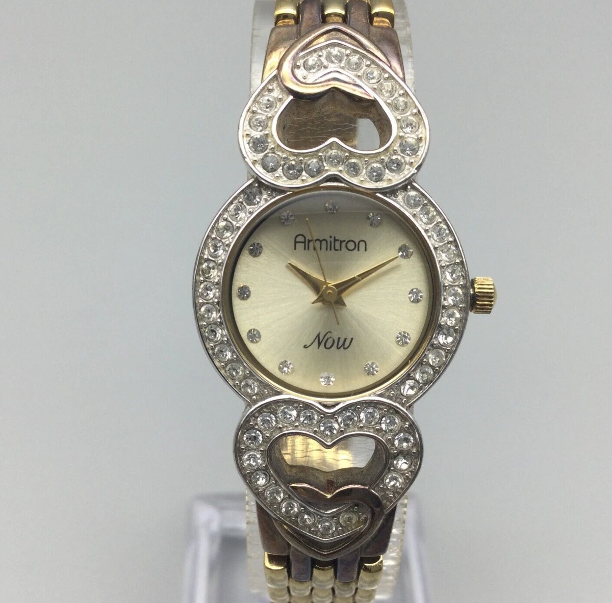 Armitron women's shop silver watch