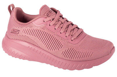 Sneaker Damen, Skechers Bobs Squad Chaos - Face Off, Rosa