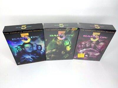 Babylon 5 Series Season 2 3 4 DVD Set- 2 is Opened 3 & 4 Are Sealed See Photos