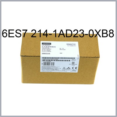 Siemens 1PC new sealed 6ES7214-1AD23-0XB8 In Box 6ES7 214-1AD23-0XB8 CPU Module