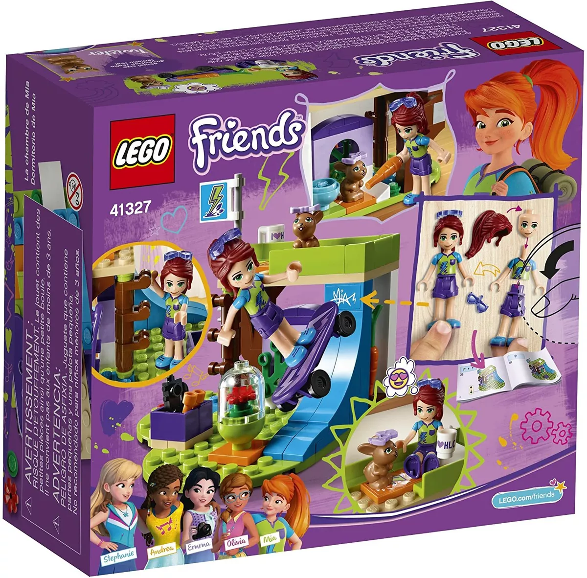 Lego friends 2025 dormitorio de stephanie