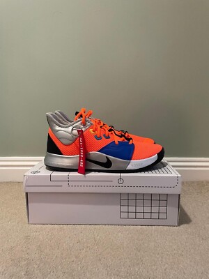 NIKE PG3 NASA Edition Size Basketball Shoes UK UK