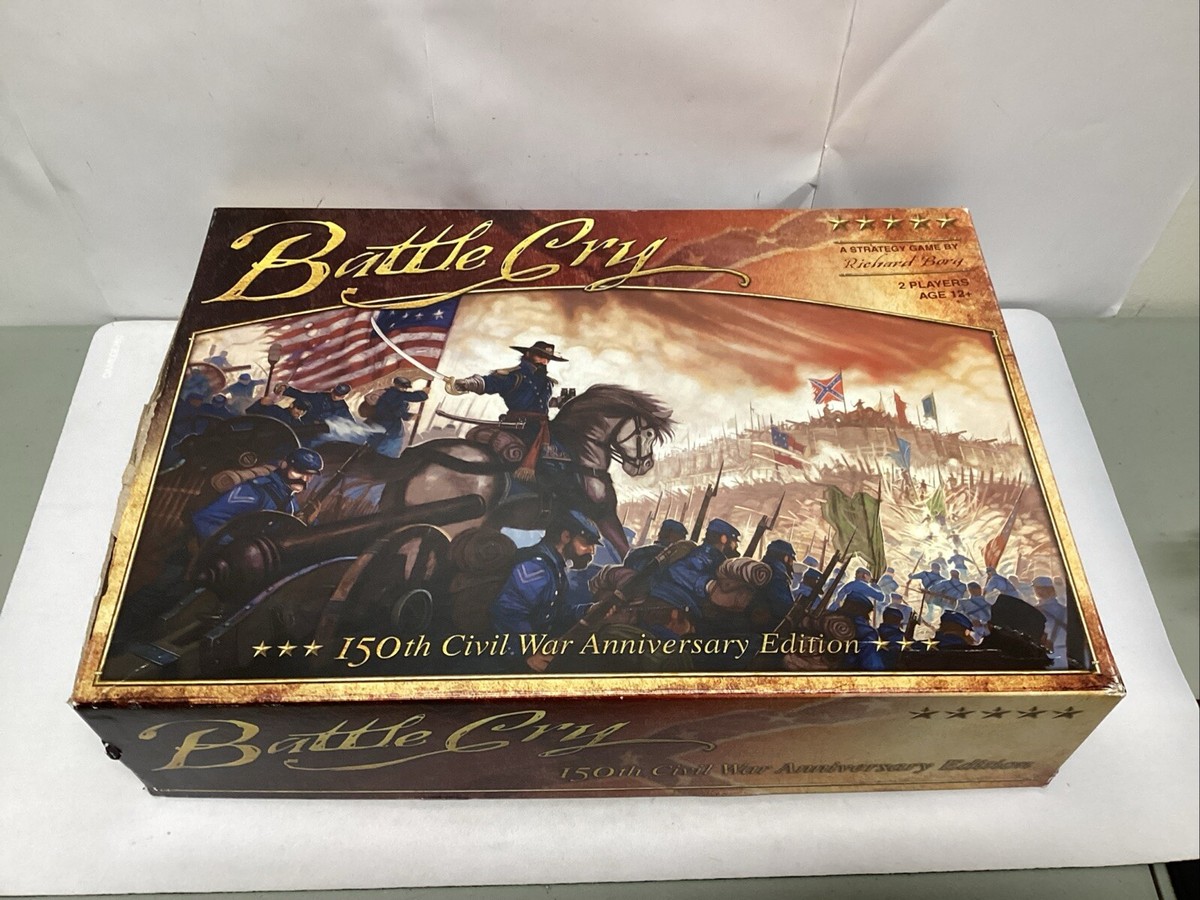 Hasbro BATTLE CRY: 150TH CIVIL WAR ANNIVERSARY mostly complete CM72427