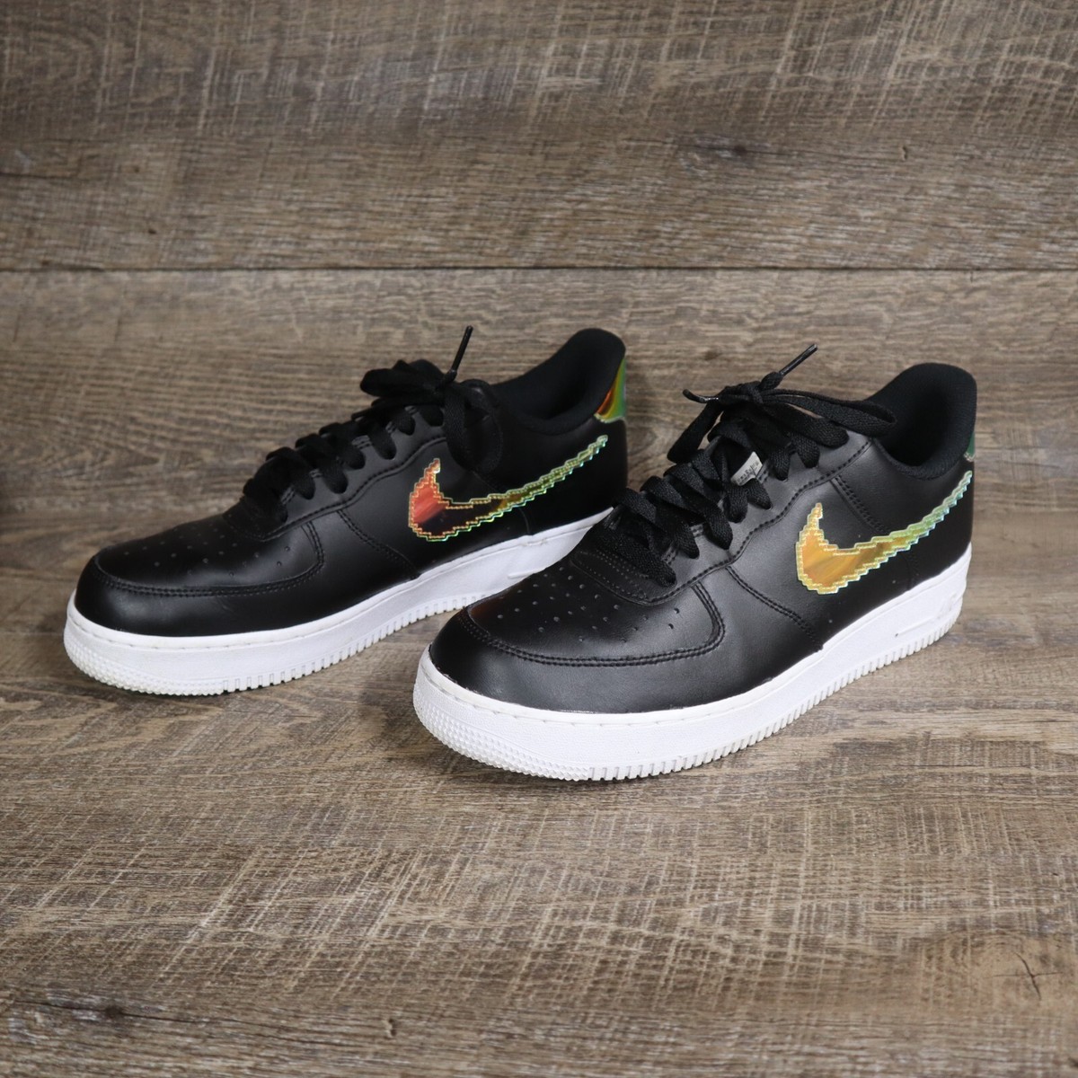 Nike Air Force 1 '07 Low Black Iridescent Pixel CV1699-002