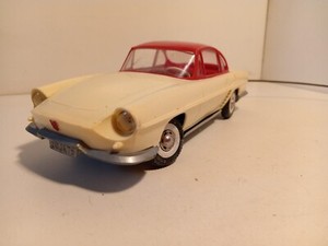 Rare Voiture Ancienne Renault Caravelle Joustra - Jouet Miniature En Tôle, France