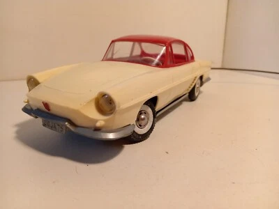 PA Arnold F Renault Floride Caravelle tole mecanique téléguidée creme rouge 1/18 - Photo 1/4