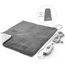 Pure Enrichment PureRelief 20x24 inch Electric Heating Pad, Size XXL - Charcoal