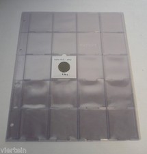 SAFE FOGLIO A4 PER MONETE IN OBLO + OBLO DA PINZARE 30,00 mm - QUANTITÁ A SCELTA