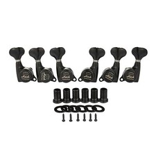 KAISH 18:1 Gear Ratio Guitar Locking Tuners Machine Heads Guitar Locking Tuni...
