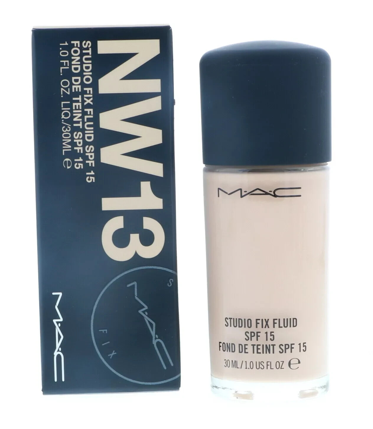 MAC Studio Fix Fluid SPF15, NW13, 1 oz 100% authentic
