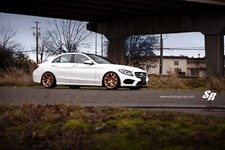 Cars sr auto group mercedes c300 Desk Mat Stitched