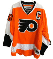NEW Claude Giroux Philadelphia Flyers Reebok Jersey Hockey Auto Signed L 28