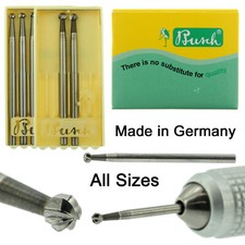 Busch Round Carbide Bur Figure 1 Jewelry Burs 005-027 Made In Germany