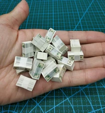 1/12 Scale Dollar Model 100 Sheets/Bundle Scene Accessories For 6" Action Figure