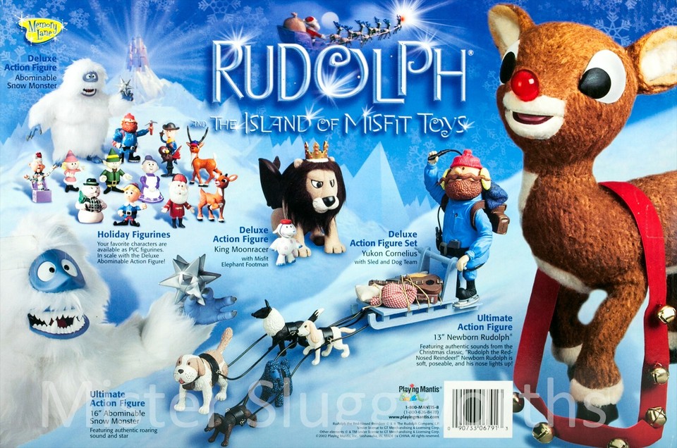 Be More Rudolph New Christmas Santa Rudolph Island of Misfit Toys Memory Lane Mrs Claus ...