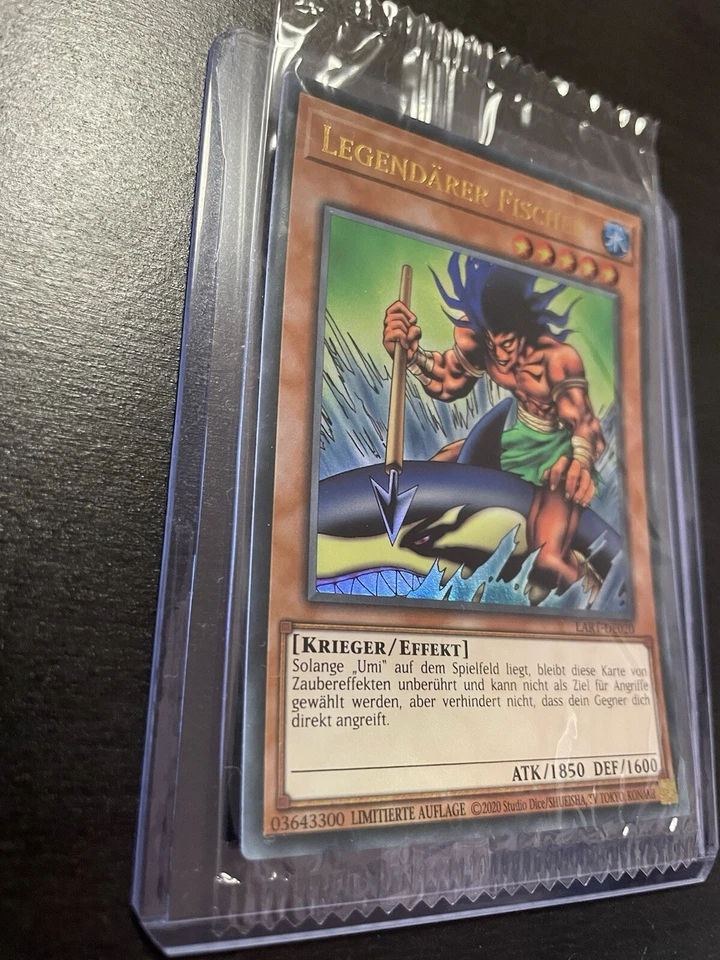 Yu-Gi-Oh! Legendärer Fischer Ultra Rare LART Near Mint Limitiert Alternative - Bild 3 von 4