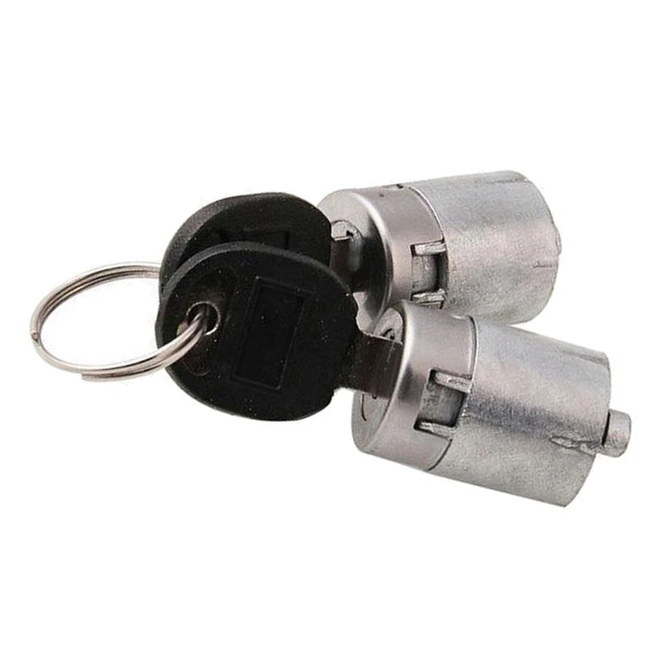 NOVO Cilindro de Fechadura de Porta para 88-94 Chevrolet C/K 1500 2500 3500 Conjunto de 2 - Imagem 3 de 4