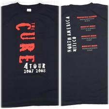 The Cure 4 Tour Mens Vintage T Shirt Size XL 2007 2008 Shoreline Mexico NEW Q86