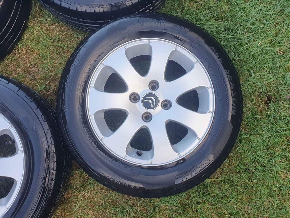 15" ALLOY WHEELS to CITROEN BERLINGO, C2, C3, C4, C5, XSANTIA XSARA