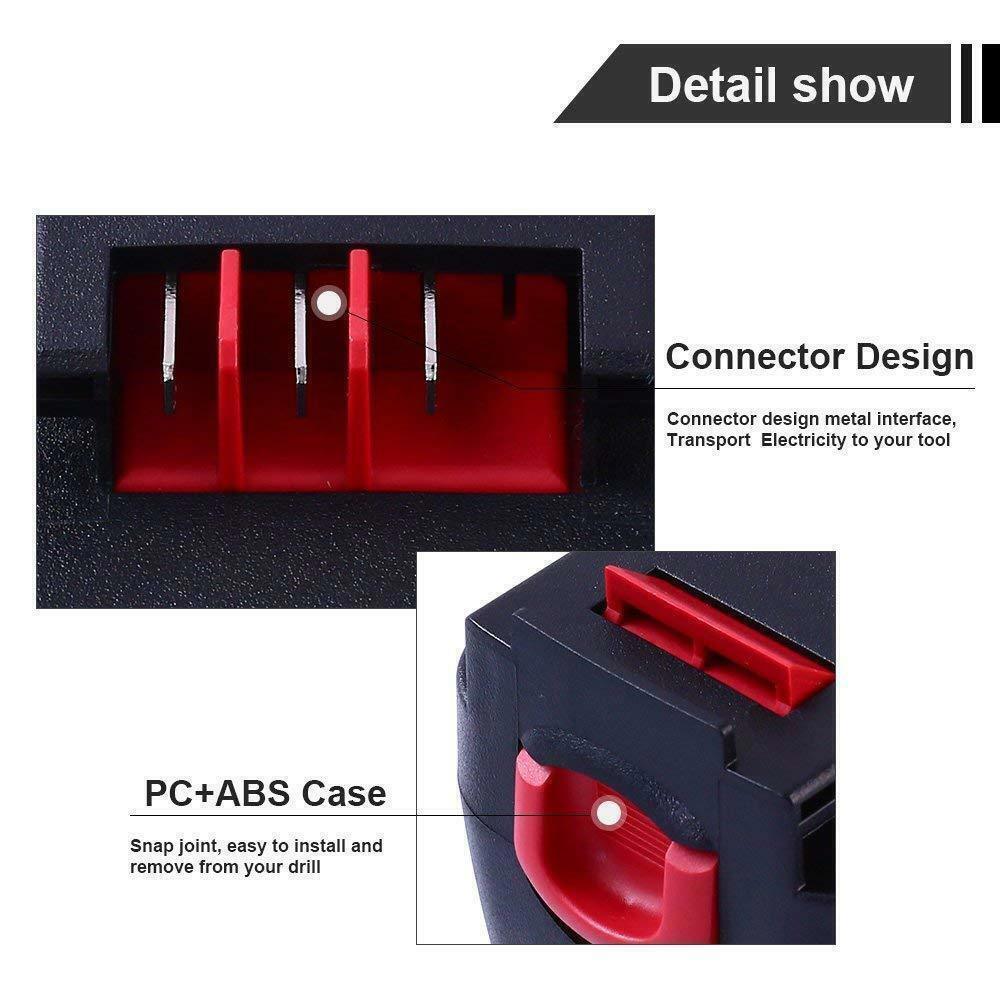 Battery HPB14 For BLACK and DECKER 4.8Ah 14.4 Volt NiMH FIRESTORM FSB14 A14 NEW