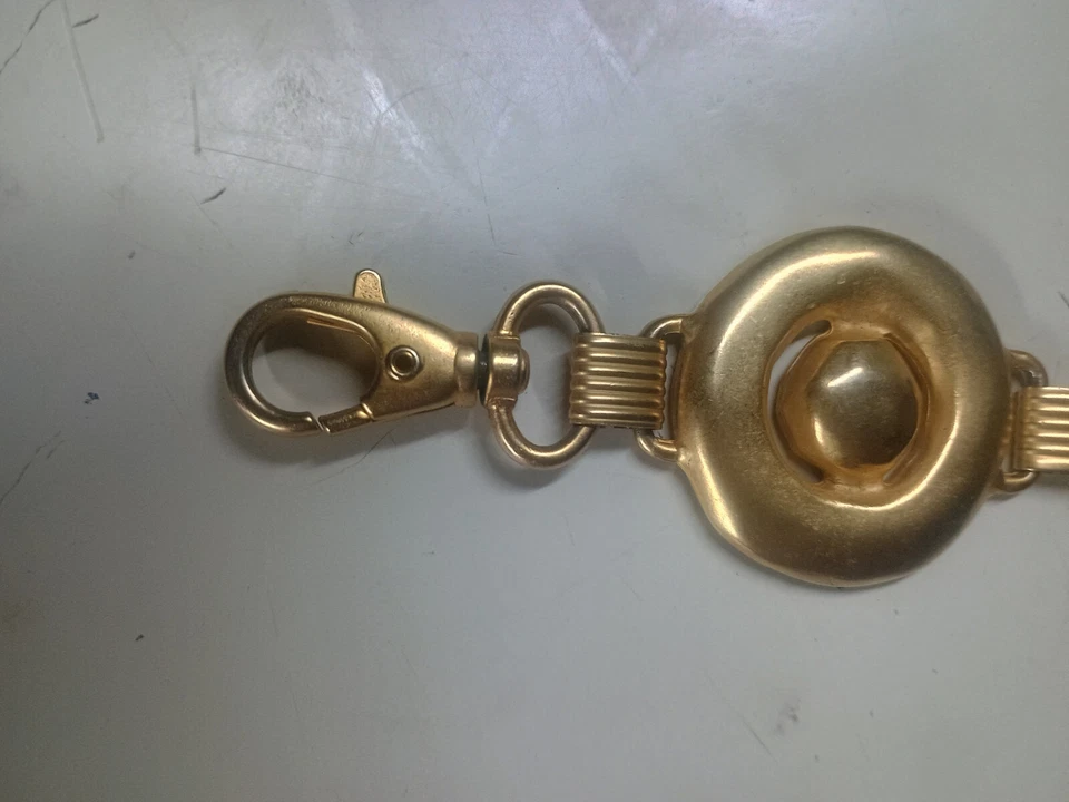 Donna Cintura In Metallo colore oro Vintage - Immagine 3 di 4