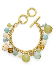 Cookie Lee Crystal Soothing Spa Bracelet 82517 $34 New with Tag NWT