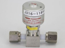 11856 FUJIKIN DIAPHRAGM VALVE, TYPE N.C., O.P. 0.34~0.69MPA 100103