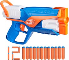 Nerf N Series Agility Blaster, 12 N1 Darts Compatible Only N Series Blasters, 6