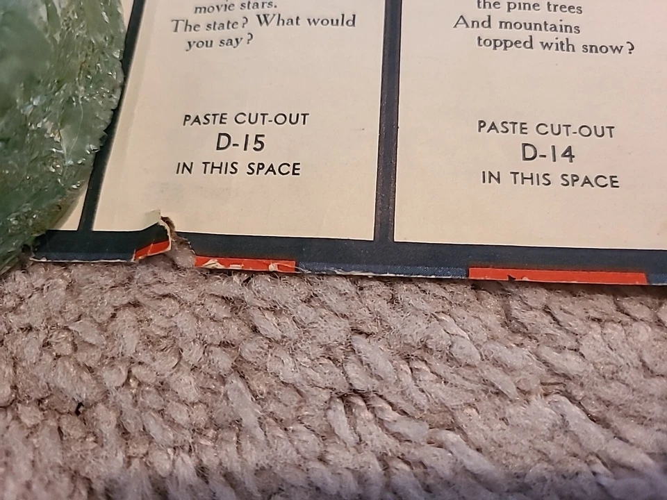 Walt Disney 1939 Standard Oil Gasolina Race to Treasure Island Premium 27" X 20" Foto 4 de 4