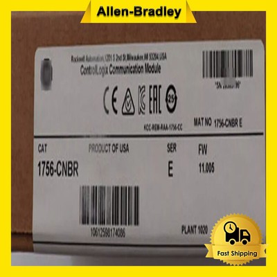 Allen-Bradley 1756-CNBR SER E ControlNet Redundant Bridge Module AB 1756CNBR PLC