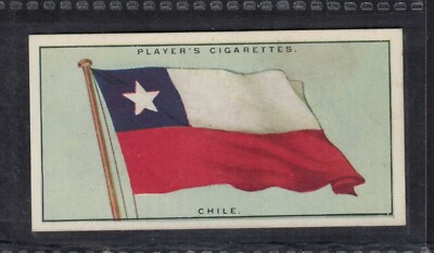 CHILE - 90 + year old English Tobacco Card # 10