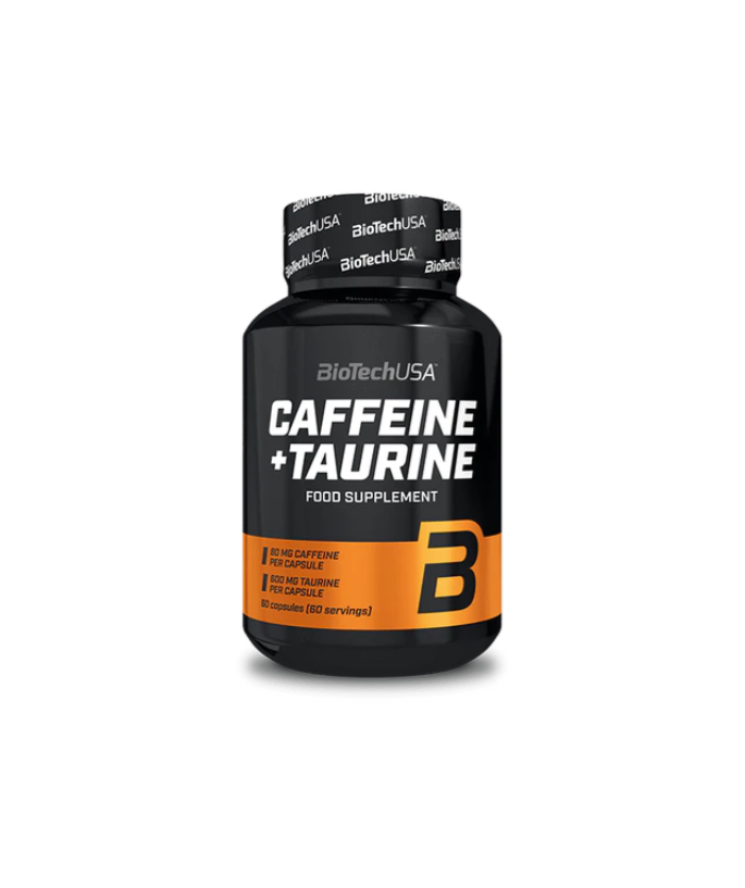 Biotechusa Caffeine & Taurine - 60 Caps - Image 2