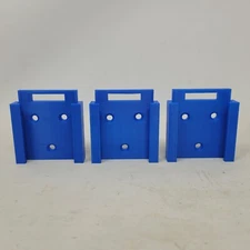 Fits Hart 20v Battery Holder Mount Blue 3 Organizers