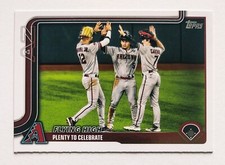 FLYING HIGH: PLENTY TO CELEBRATE 2025 Topps Series 1 Checklist #297 Diamondbacks