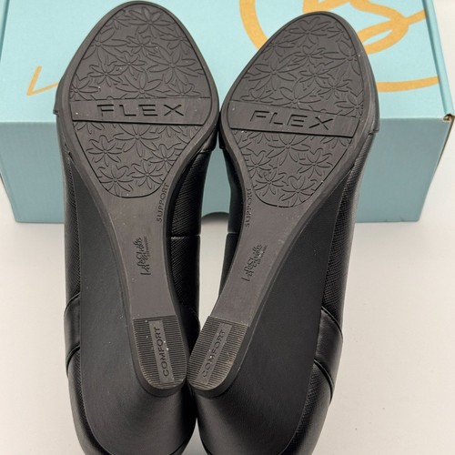 LifeStride Dreams Wedge Pumps Size 10M Black Heirloom Soft System Comfort ๐ค - Picture 5 of 8
