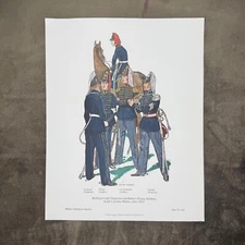 Plate 634 Richland Light Dragoons and Butler's Flying Artillery, South Carolina 