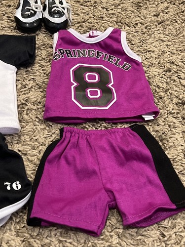 18 in. Doll Sport Set w/ Sneakers For American Girl, My Life Doll Style Dolls - Picture 5 of 9