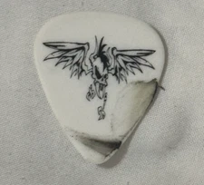 Metallica James Hetfield Guitar Pick Death Magnetic '09 Tour Stage Used Plectrum