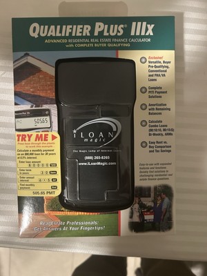 Calculator Industries Qualifier Plus lllx Model 3415 Financial Real Estate