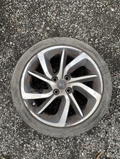 CITROEN DS3 17 INCH DIAMOND CUT ALLOY WHEEL RIM& TYRE 9805895877 GENUINE