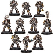 Saturnine Mk2 Legionaries x10 + Accesorios Horus Herejía Nuevo en Sprue PUBLICACIÓN GRATUITA